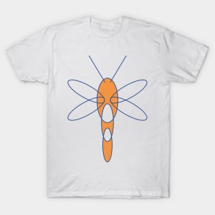 Orange Dragonfly T-Shirt